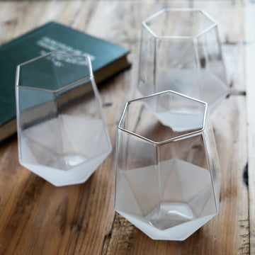 Three-dimensional frosted glass