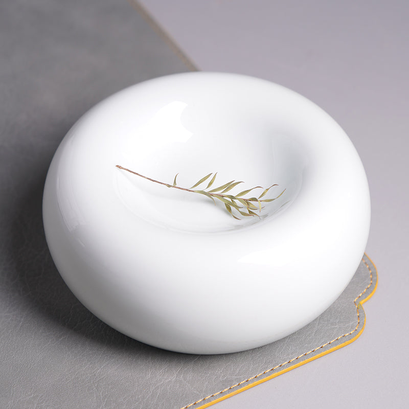 Individually Placed Round French Meal Dessert Dish
