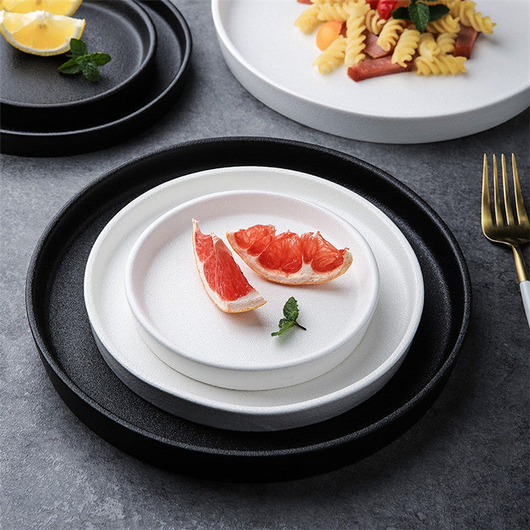 Snow Glaze Foreign Trade Ceramic Dining Plate