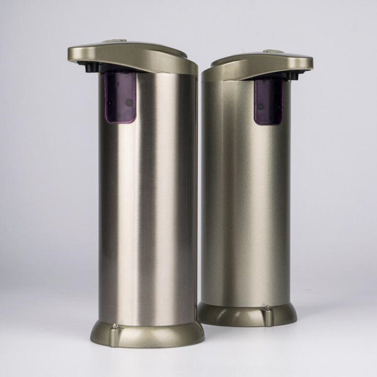 Stainless steel induction soap dispenser