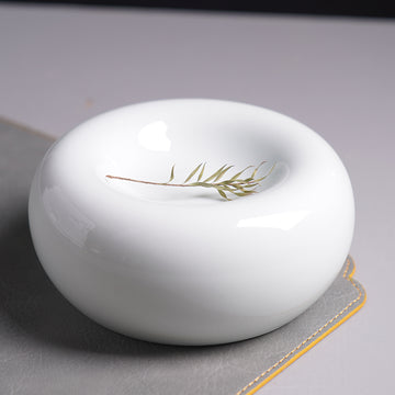 Individually Placed Round French Meal Dessert Dish
